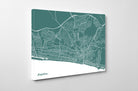 Brighton City Street Map Print Custom Map Poster - OnTrendAndFab