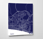 Brighton City Street Map Print Custom Map Poster - OnTrendAndFab