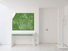 Bristol City Street Map Print Modern Art Poster