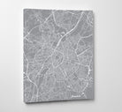 Brussels City Street Map Print Custom Map Poster - OnTrendAndFab