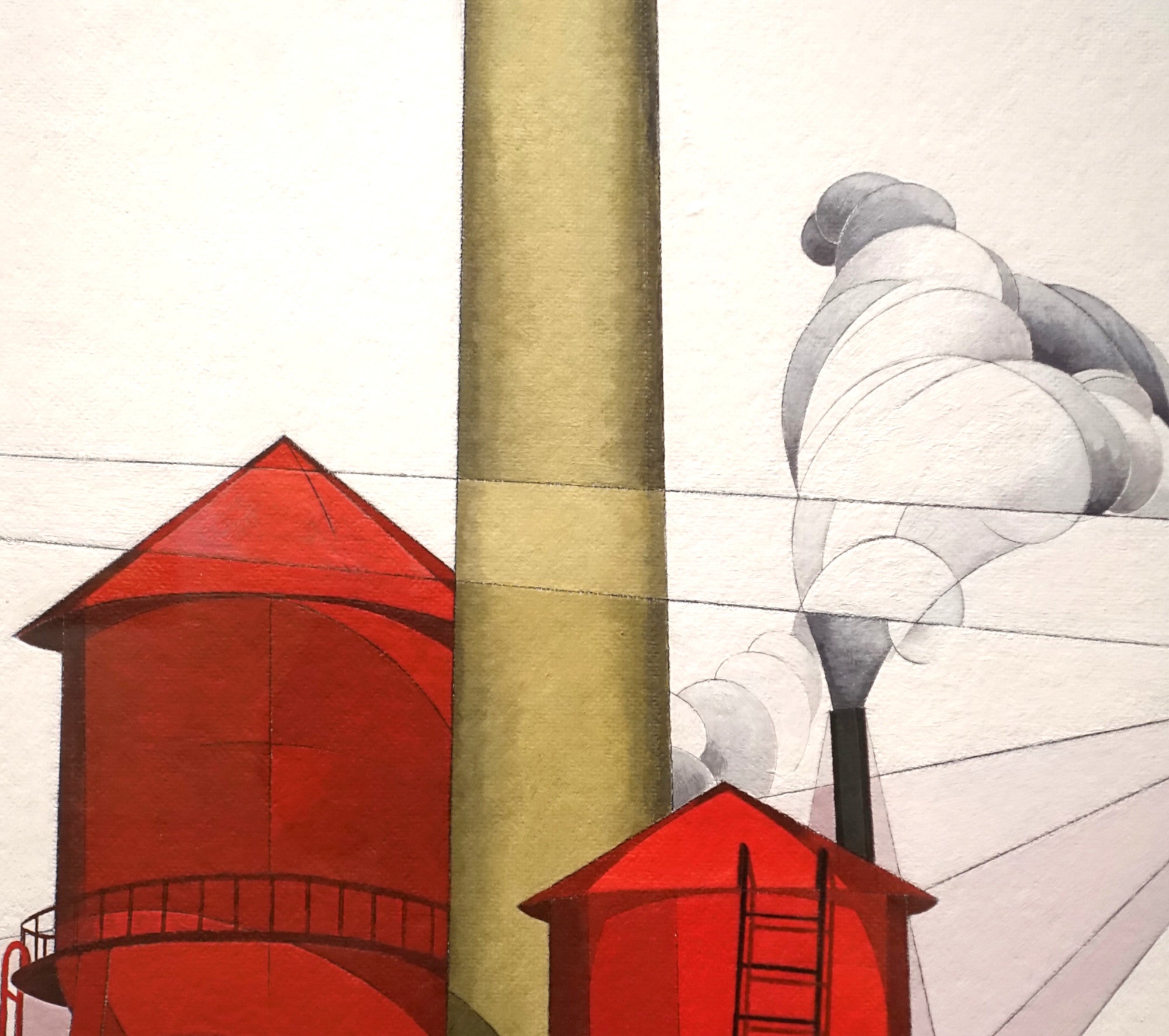 Charles Demuth Fine Art Print, Buildings