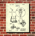 Bumper Car Patent Print Dodgems Poster Fairground Ride Blueprint