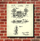 Cable Logging Poster, Forestry Patent Print