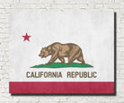 California State Flag Print