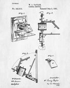 Camera Obscura Patent Print Art Science Wall Art