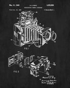 Camera Blueprint Photography Patent Print Photographer Poster - OnTrendAndFab