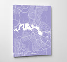 Canberra City Street Map Print Modern Art Poster Home Decor - OnTrendAndFab