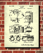 Carburetor Patent Print Engine Blueprint Mechanic Poster - OnTrendAndFab