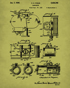 Carburetor Patent Print Engine Blueprint Mechanic Poster - OnTrendAndFab