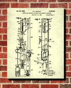 Champagne Bottling Patent Poster Bar Art Cafe Print - OnTrendAndFab