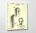 Champagne Cork Patent Print Bar Art Cafe Poster - OnTrendAndFab