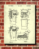 Champagne Cork Patent Poster Bar Art Cafe Print - OnTrendAndFab