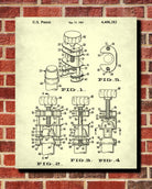Champagne Cork Remover Patent Print Bar Art Cafe Poster - OnTrendAndFab
