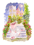 Cinderella Elephant Children's Nursery Wall Art Print - OnTrendAndFab