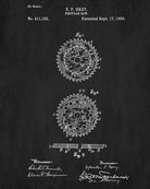 Circular Saw Patent Print Power Tools Poster Workshop Art - OnTrendAndFab