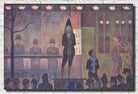 Georges Seurat Print : Circus Sideshow