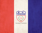 Cleveland Ohio City Flag Print