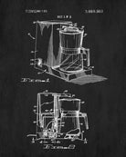 Coffee Maker Patent Print Cafe Blueprint Kitchen Poster - OnTrendAndFab