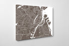 Copenhagen City Street Map Print Custom Map Poster - OnTrendAndFab