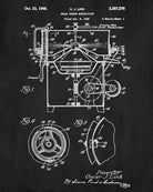 Cream Cheese Maker Patent Print Poster Kitchen Wall Art