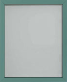 Two Tone Painted Green Grey Wooden Frames For Prints - Landscape and Portrait Formats