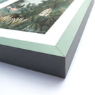 Two Tone Painted Green Grey Wooden Frames For Prints - Landscape and Portrait Formats