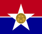 Dallas Texas City Flag Print