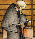 Hugo Simberg Fine Art Print, Death Listens