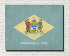 Delaware State Flag Print