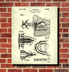 Dentures Patent Print Dentist Office Decor