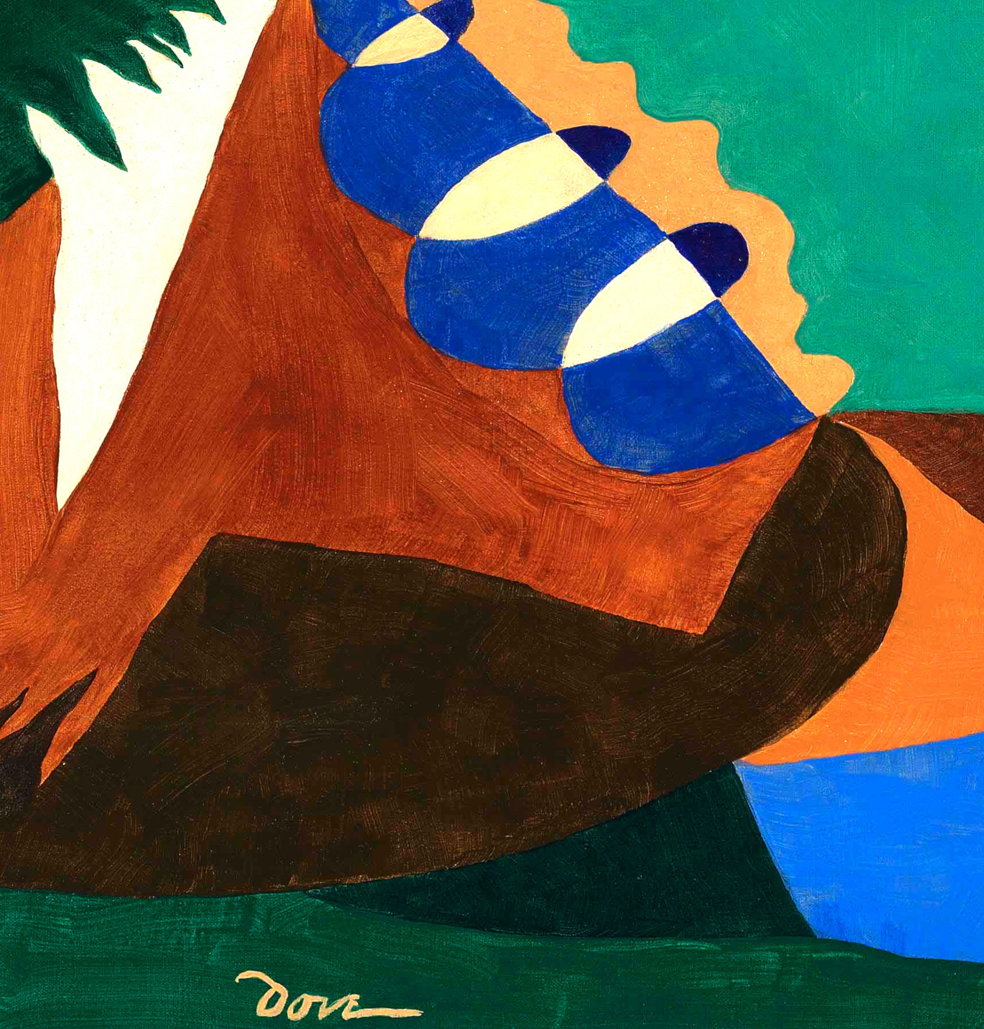 Arthur Dove Fine Art Print, Departure from 3 Points