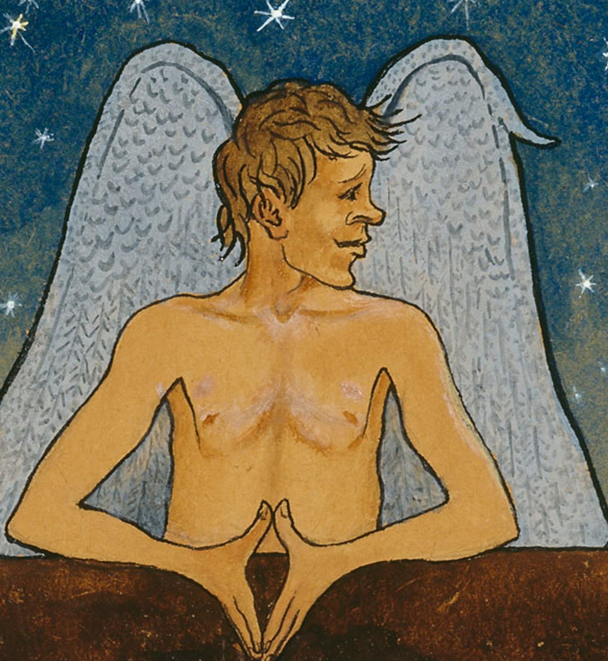 Hugo Simberg Fine Art Print, Devotion