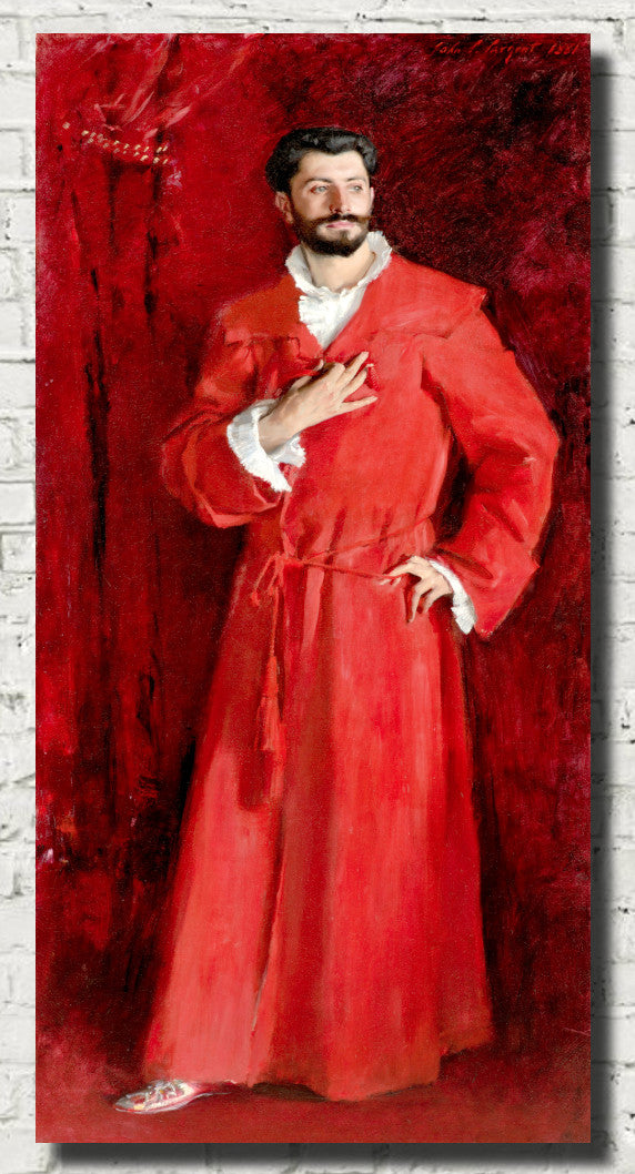 John Singer Sargent Fine Art Print, Dr Pozzi at Home