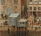 Wouter Johannes van Troostwijk Fine Art Print, Canal Front Amsterdam