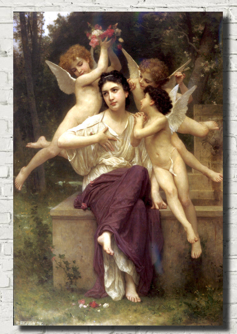 William-Adolphe Bouguereau, Fine Art Print : Dream of Spring