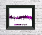 Dresden City Skyline Print Wall Art Poster Germany - OnTrendAndFab