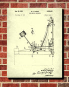 Drum Kick Patent Print Drumming Blueprint Music Poster - OnTrendAndFab