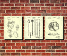 Drumming Patent Prints Drums Blueprint Drummer Poster