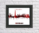 Dubai City Skyline Print Wall Art Poster UAE - OnTrendAndFab
