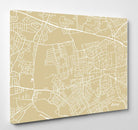 Ealing London City Street Map Print Feature Wall Art Poster 7180L