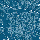 Ealing, London City Street Map Custom Wall Map Poster 7180S