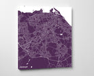 Edinburgh City Street Map Print Modern Art Poster Home Decor - OnTrendAndFab
