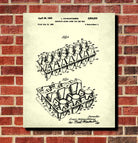 Egg Box Patent Print Packaging Blueprint Kitchen Poster