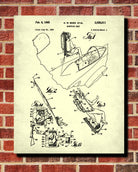 Aircraft Ejector Seat Blueprint Poster Patent Print Wall Art - OnTrendAndFab