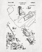 Aircraft Ejector Seat Blueprint Poster Patent Print Wall Art - OnTrendAndFab