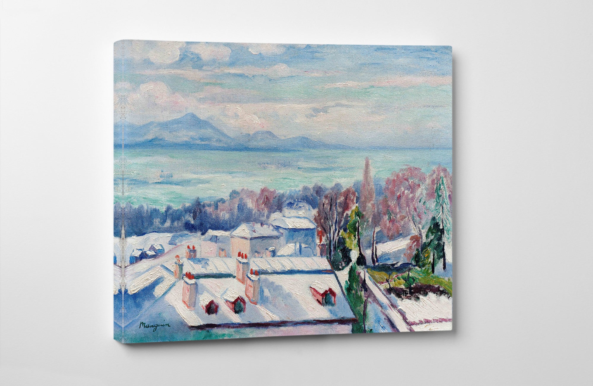 Swiss Landscape, en Suisse, Henri Manguin