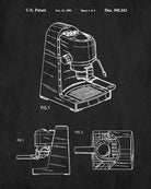 Espresso Patent Print Coffee Blueprint Kitchen Cafe Poster - OnTrendAndFab