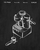 Espresso Machine Blueprint Coffee Patent Print Cafe Kitchen Poster - OnTrendAndFab
