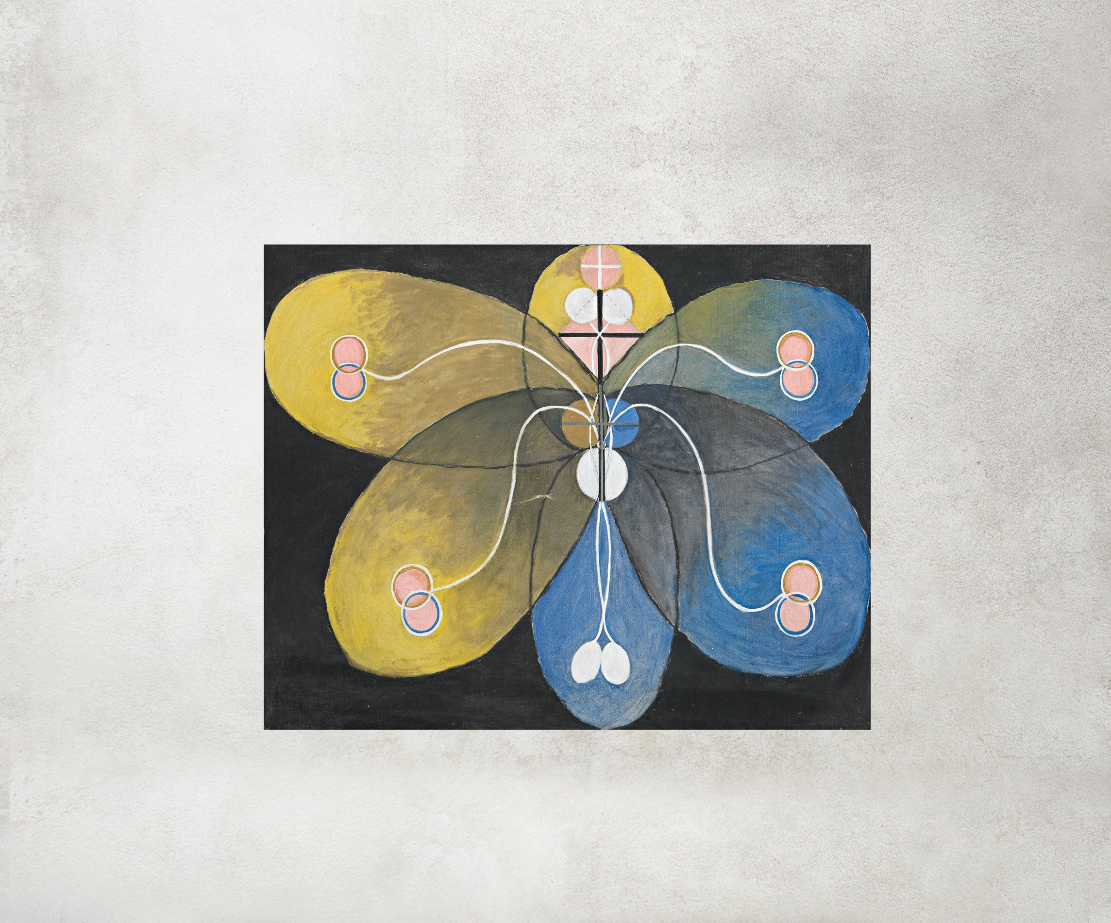 Hilma Af Klint Abstract Framed Art Print, Evolution, No. 9