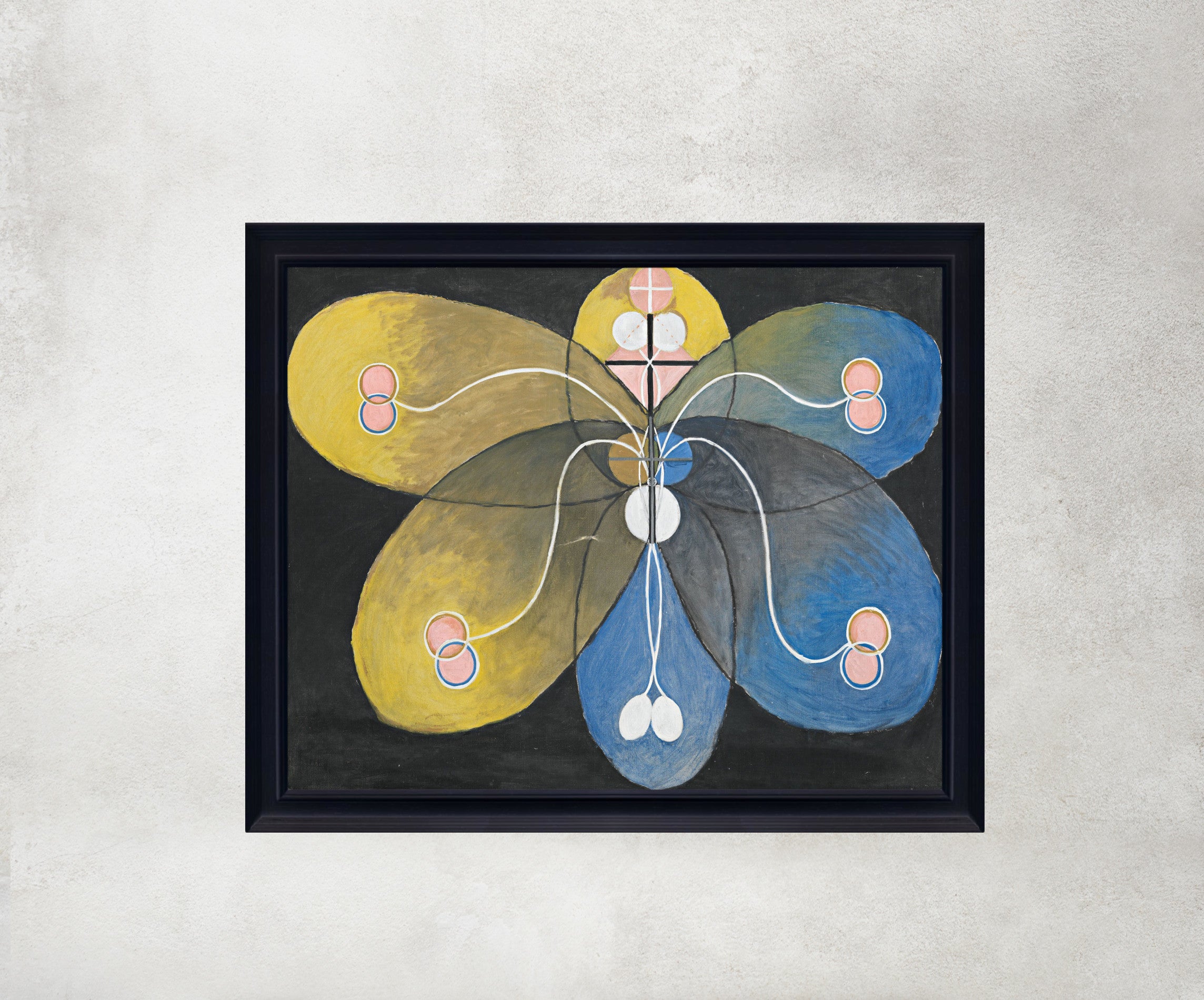 Hilma Af Klint Abstract Framed Art Print, Evolution, No. 9